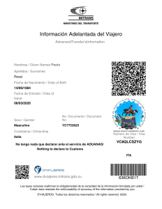 visto d ingresso Cuba